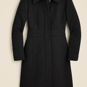J. Crew New lady day topcoat in Italian double-cloth wool blend